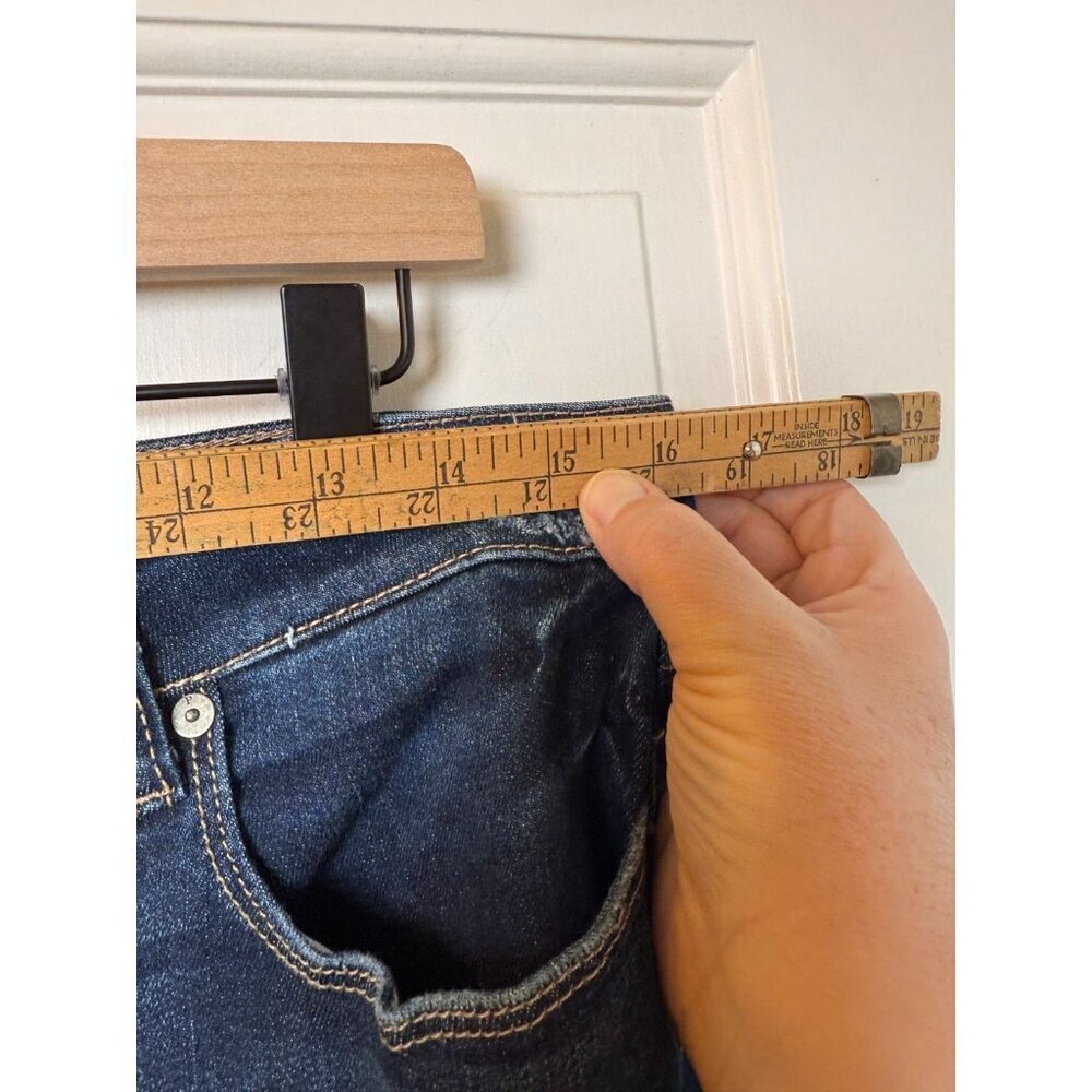 PAIGE High Rise Lou Lou Flare Jeans Twisted Seam Raw Hem Casabella Sz Size 31 - Picture 10 of 16